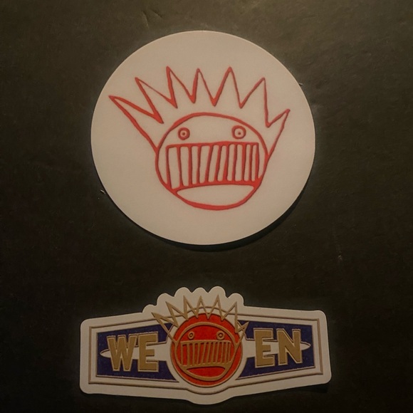 WEEN RECORD STORE INDIE PROMO STICKER MAGNET SET IN PROTECTOR MINT !! - Picture 1 of 10